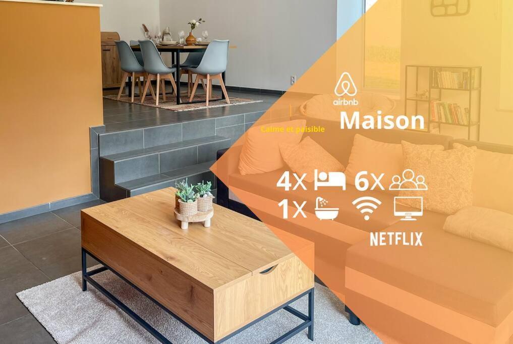 Charmant Logement Brugelette Proche De Pairi Daiza Ngoại thất bức ảnh